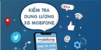 3 cách kiểm tra dung lượng 3G MobiFone đơn giản