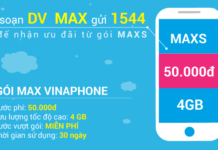 Cách đăng ký và cú pháp gói cước MAXS VinaPhone Sinh viên chỉ với 50k