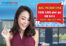 Hướng dẫn đăng ký gói BIG Mobifone chỉ với 50.000 đồng/tháng